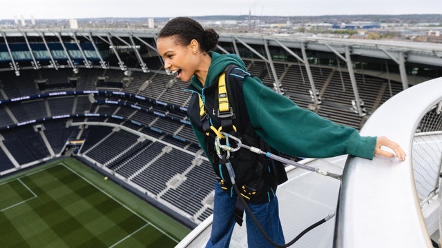 Tottenham Hotspur Dare Skywalk in Tottenham Hotspur Stadium, London 12/08/2024