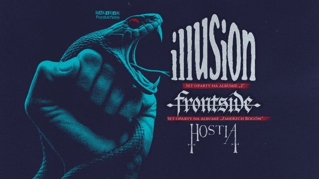 Illusion, Frontside, Hostia w Klub Progresja, Warsaw 29/11/2024