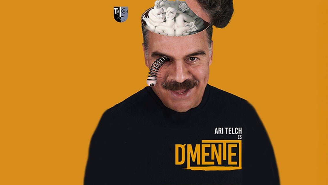 Flyer de D Mente con Ari Telch