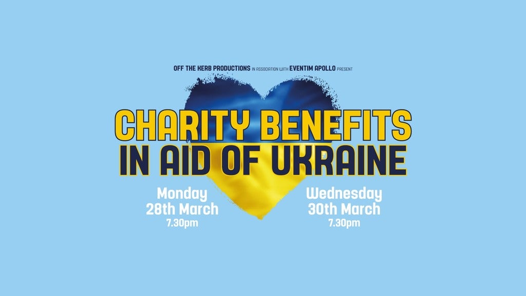 Comedy Benefits for Ukraine Conflict Seating Plans