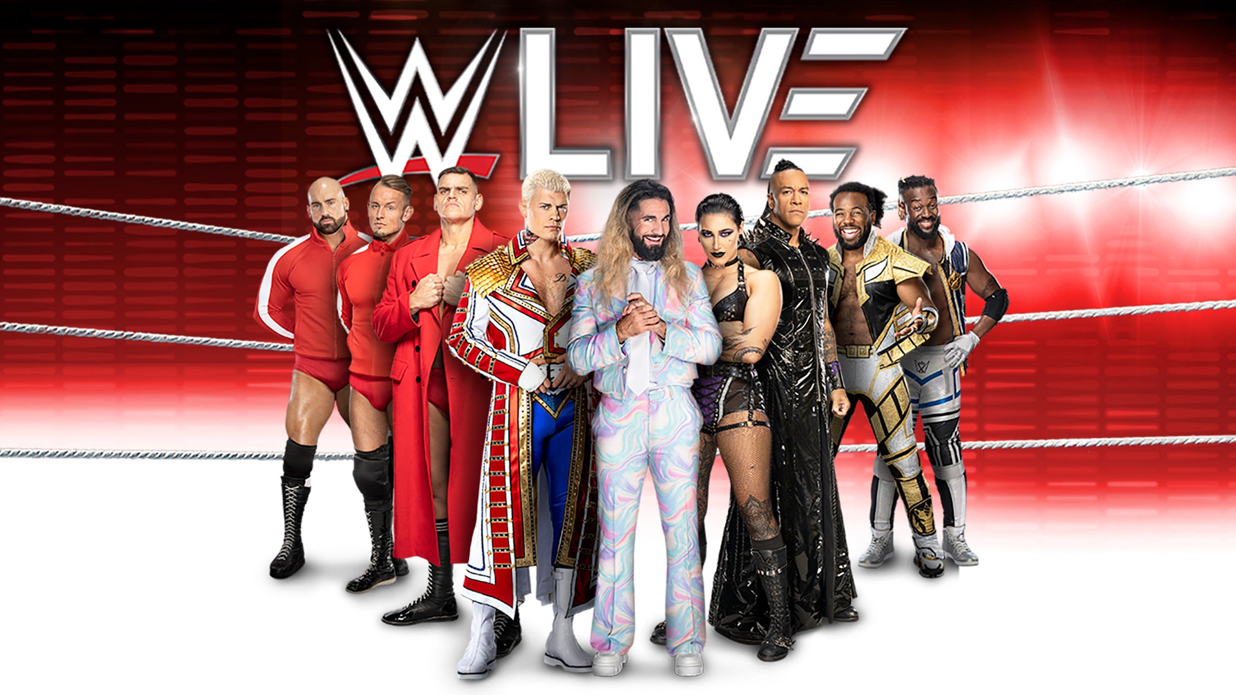 WWE Live - VIP Packages Event Title Pic