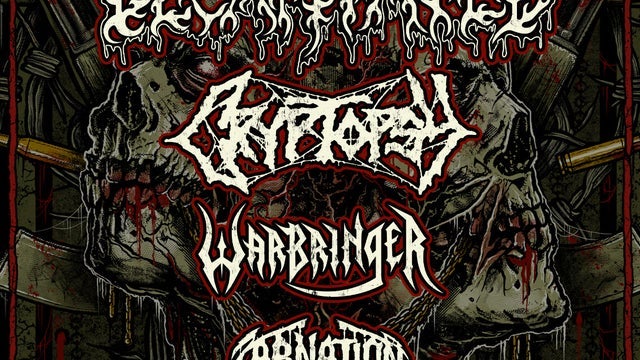DECAPITATED, CRYPTOPSY, WARBRINGER, CARNATION v Fuchs2, Praha 7 20/05/2025