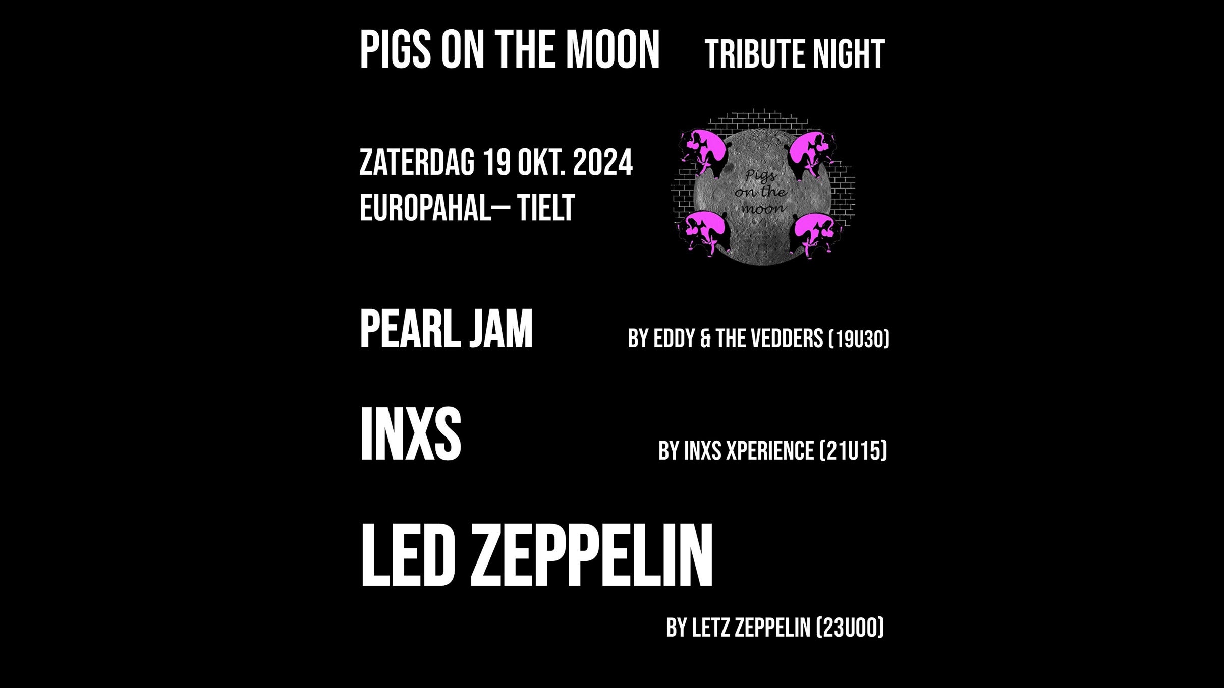Tribute Night – Pearl Jam, INXS, Led Zeppelin