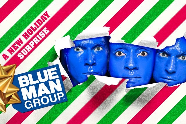 Official Blue Man Group - A New Holiday Surprise presale code (Via TMPresale.com)