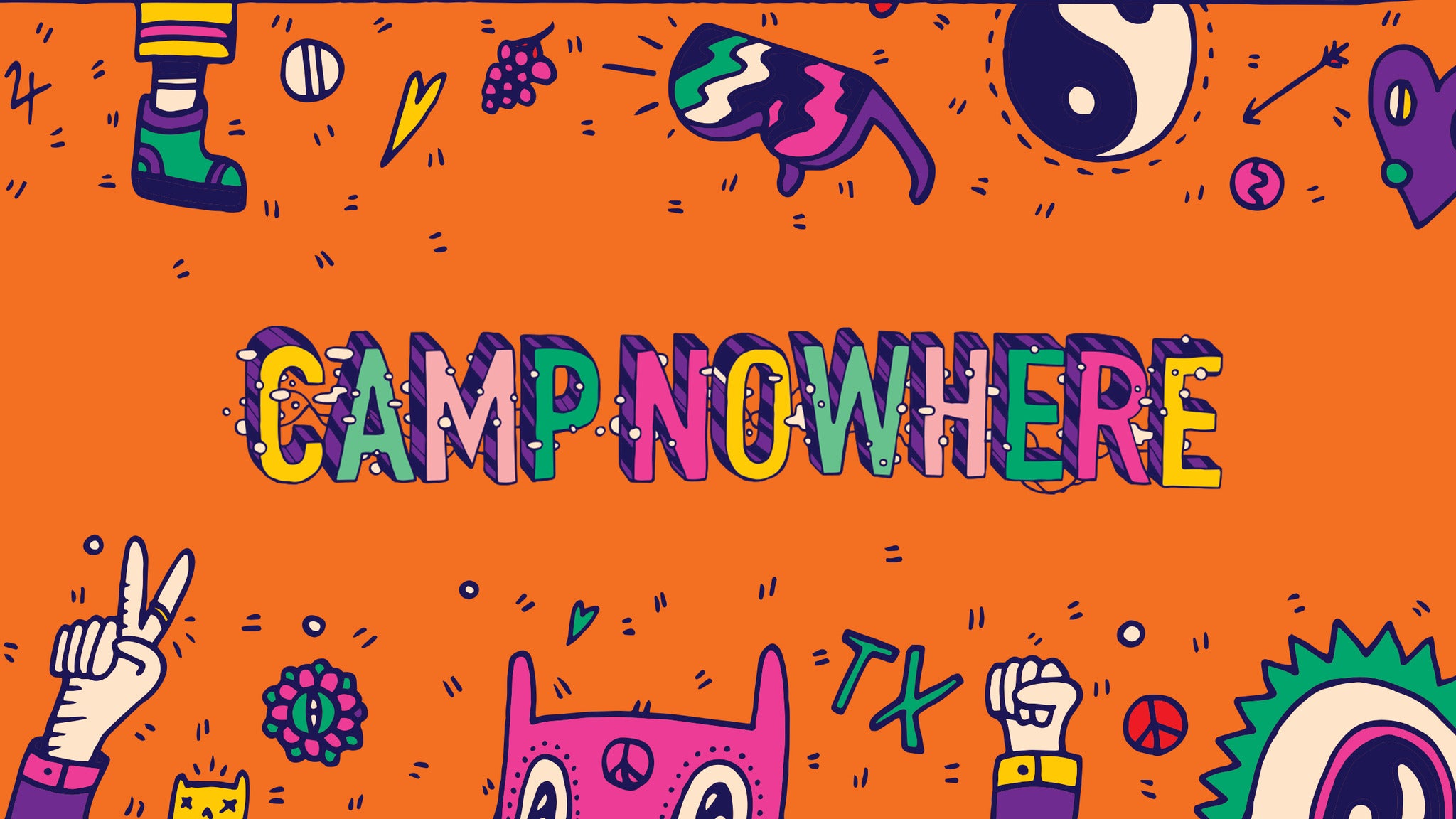 Camp Nowhere 2020 in Dallas promo photo for Live Nation / Local presale offer code