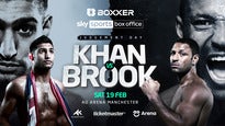 Boxxer presents Khan v Brook Manchester Arena Seating Plan Boxxer presents Khan v Brook Manchester Arena Seating Plan