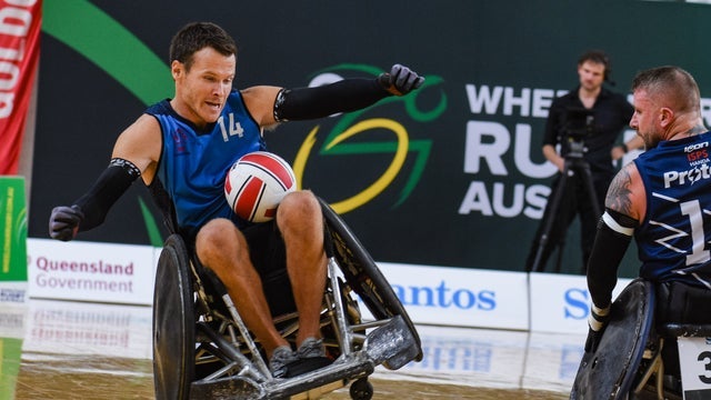 Wheelchair Rugby National Championship in Netball SA Stadium, Mile End South 03/05/2024