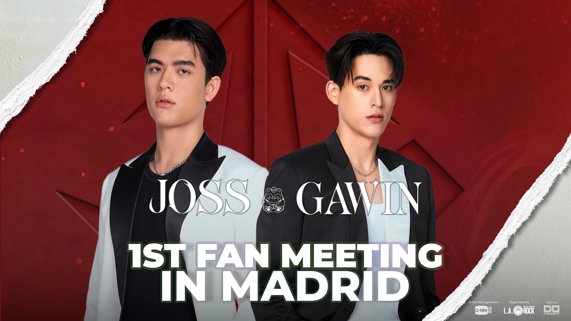JOSS GAWIN FIRST FAN MEETING IN MADRID