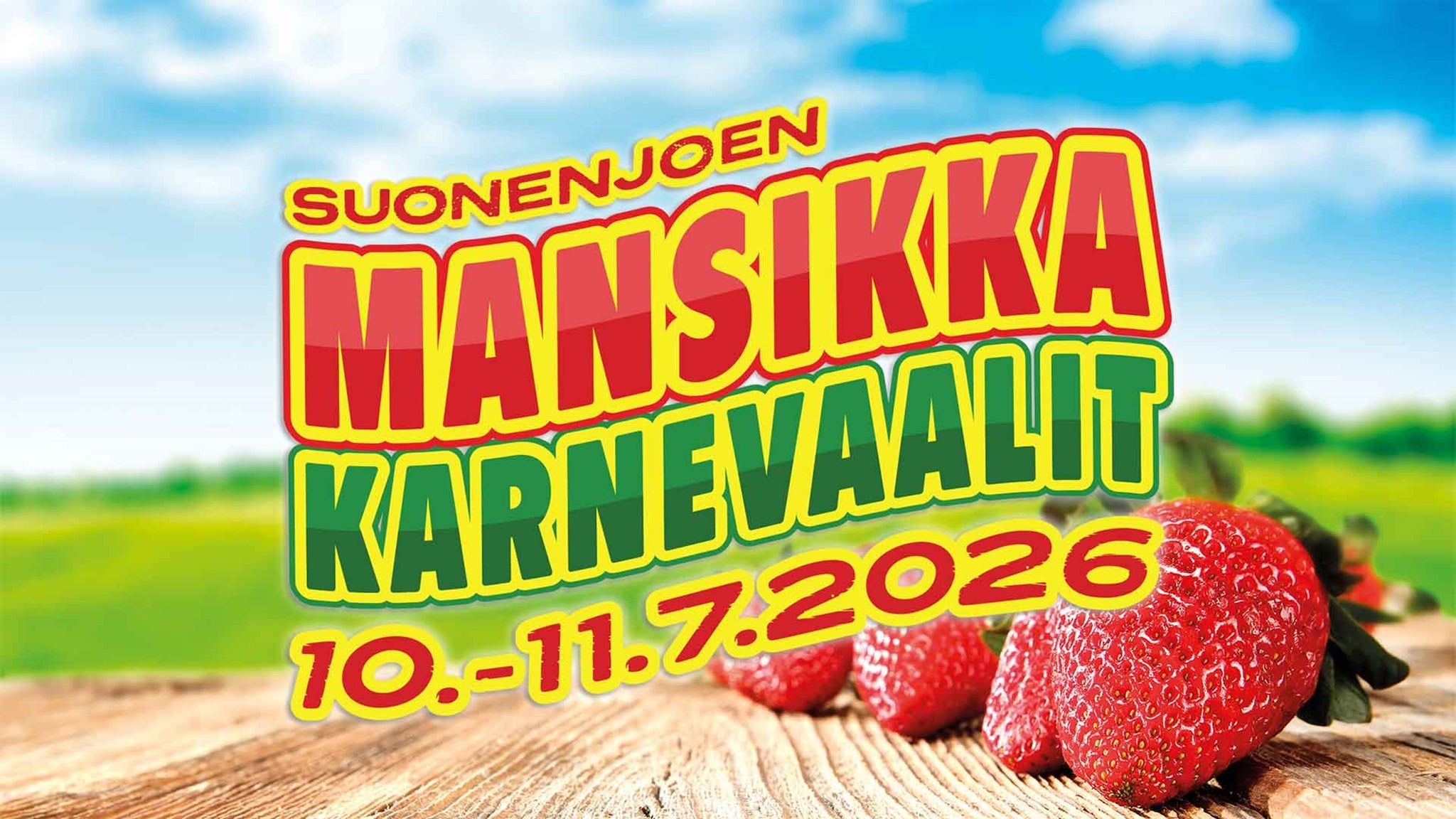 Suonenjoen Mansikkakarnevaalit ´25 perjantai 11.7 – 2026-07-10