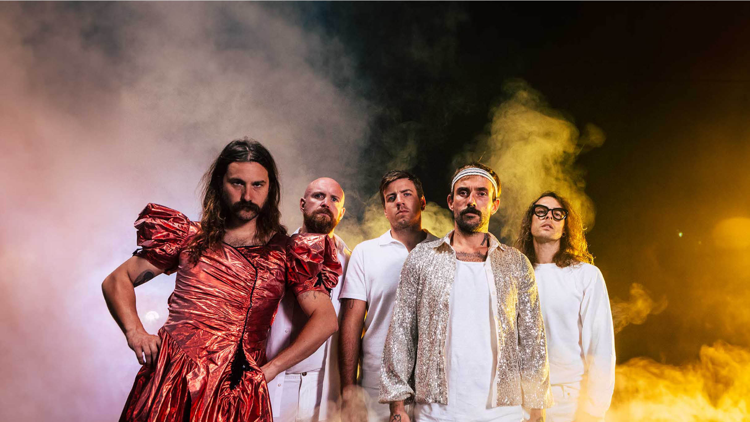 IDLES- LOVE IS THE FING TOUR Event Title Pic