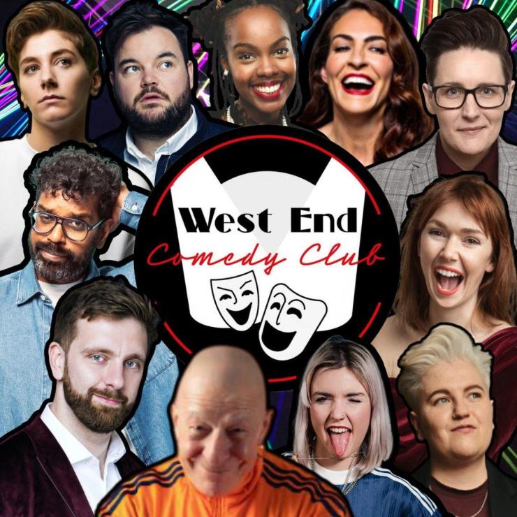 The West End Comedy Club Event Title Pic