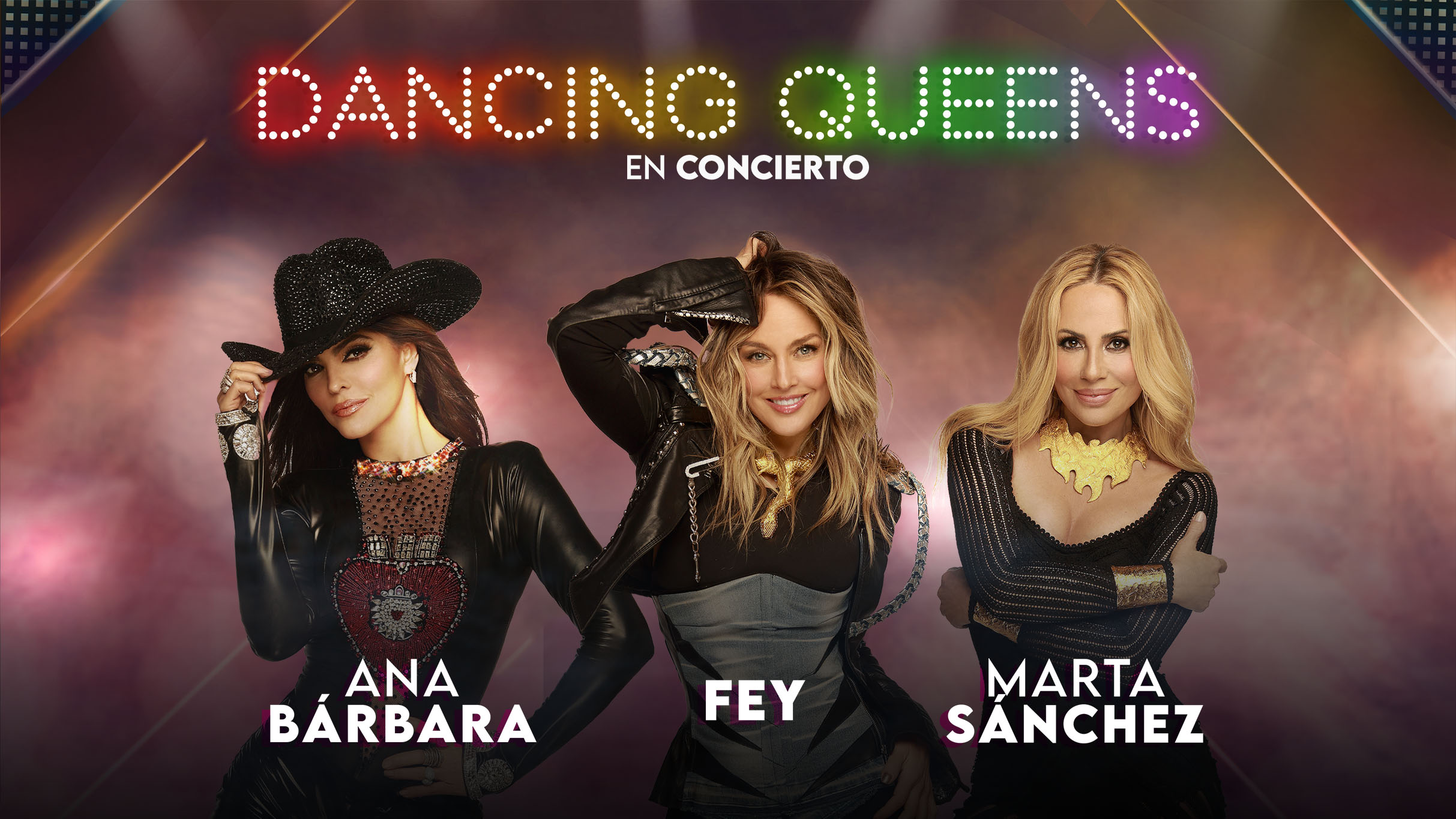 Dancing Queens Fey, Ana Barbara, Marta Sánchez