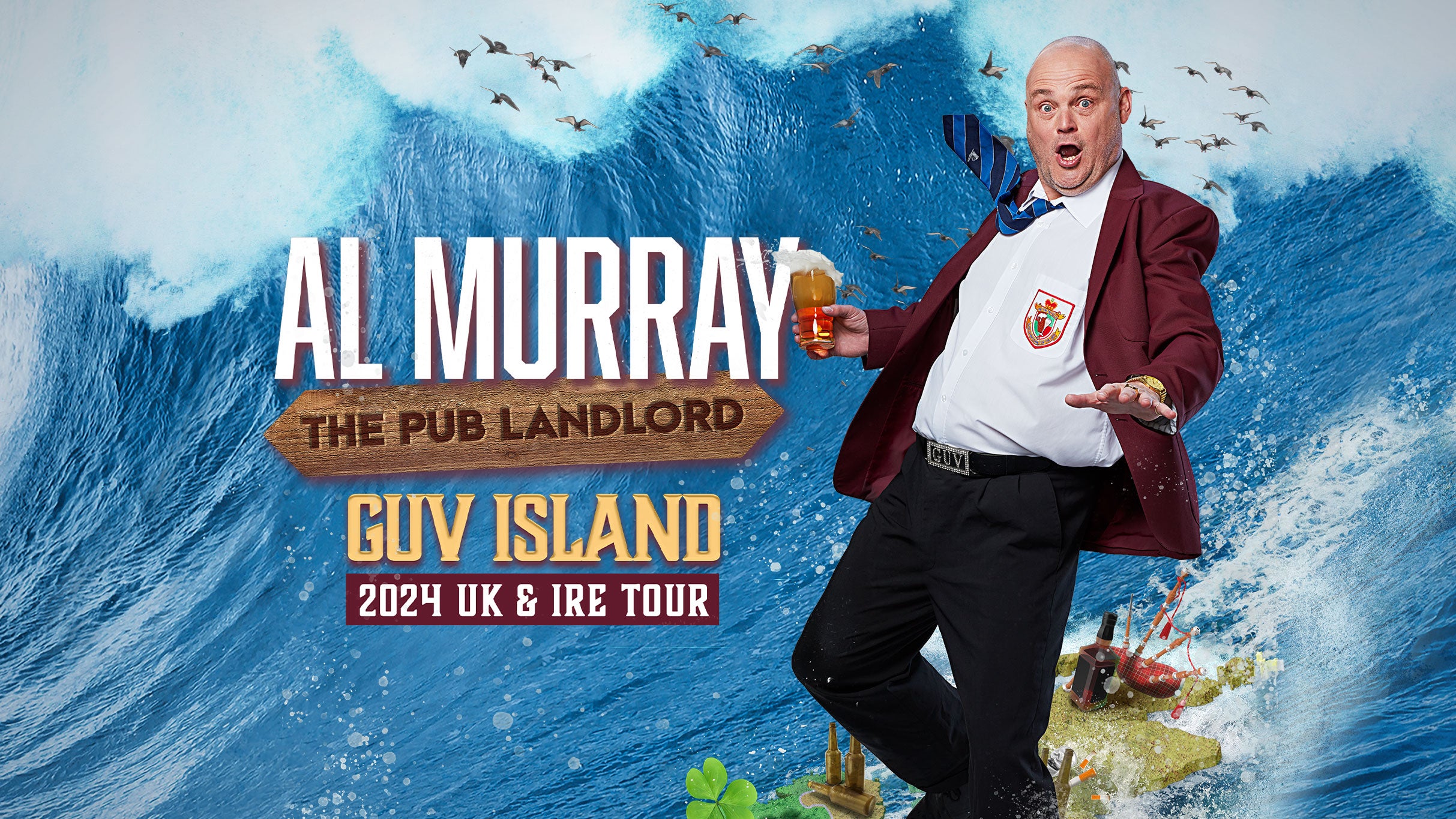 Al Murray: Guv Island Event Title Pic