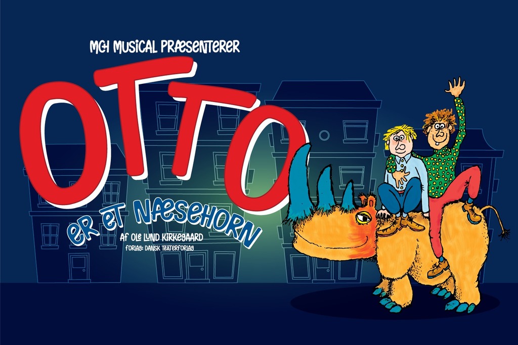 Otto er et næsehorn show poster