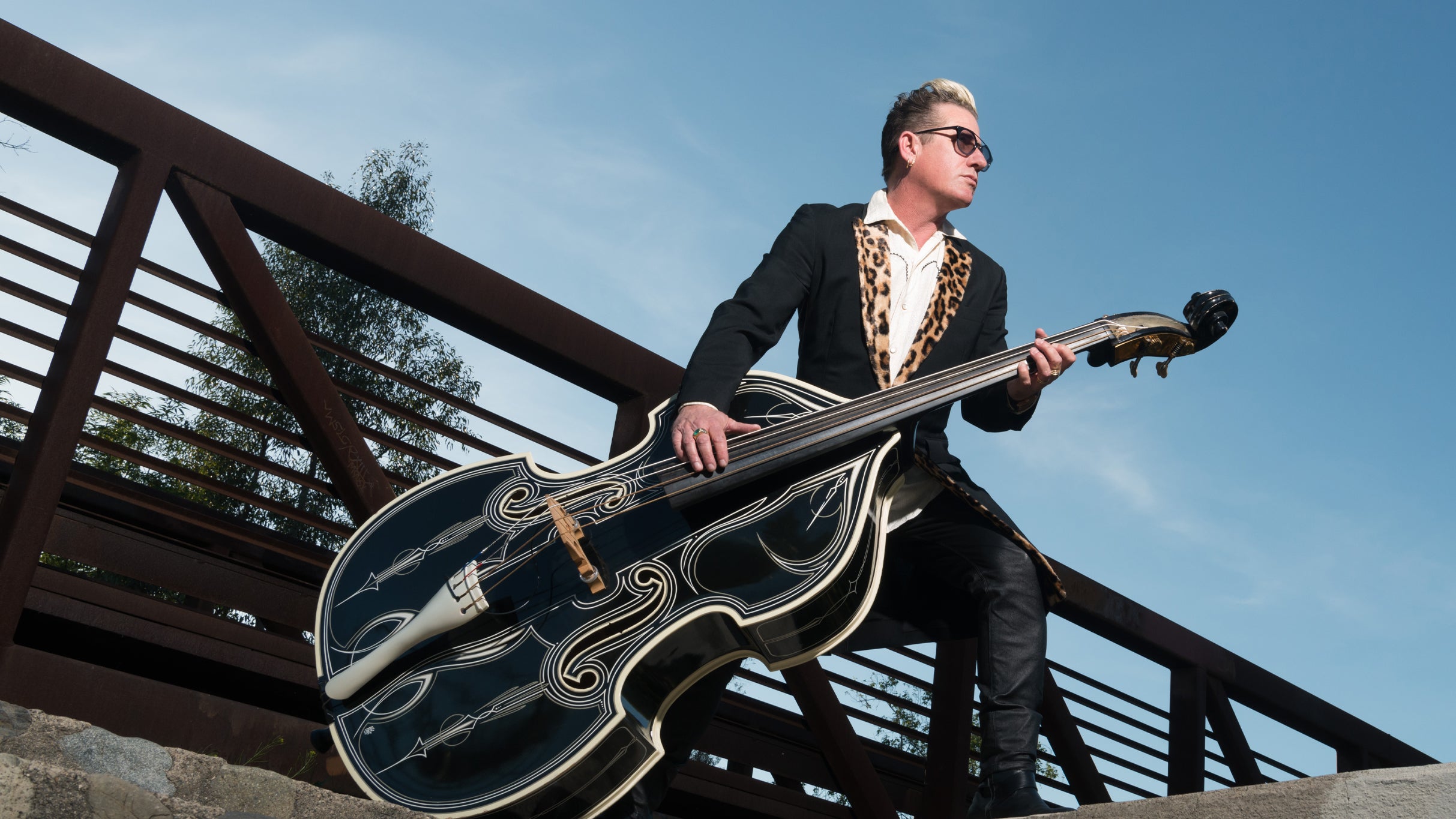 Lee Rocker of the Stray Cats Event Title Pic
