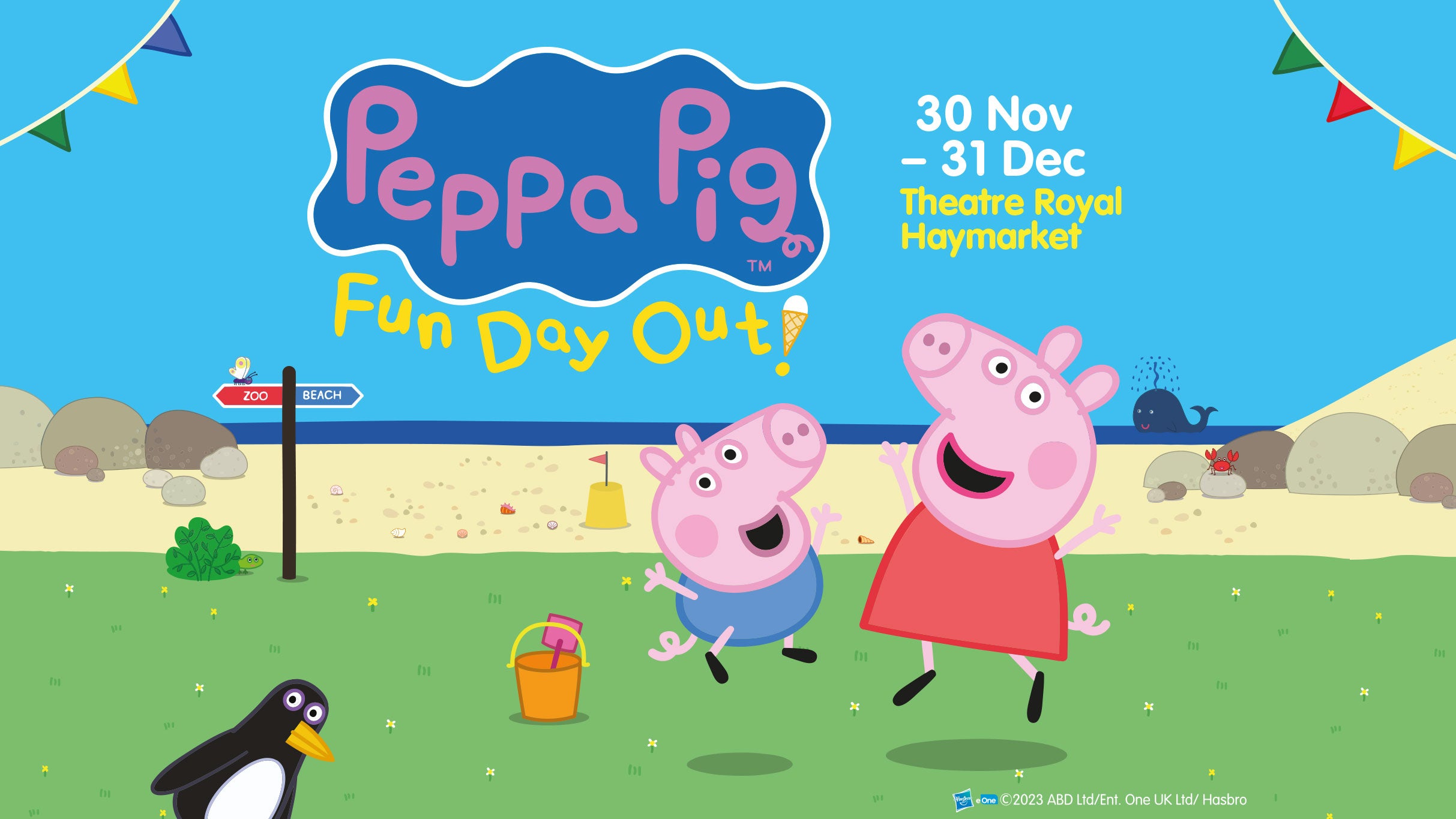 Peppa Pig's Fun Day Out Event Title Pic