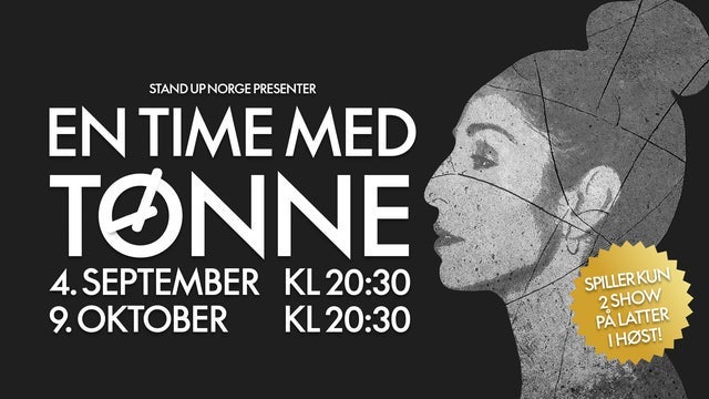 En time med Tønne på Latter, Oslo 04/09/2024