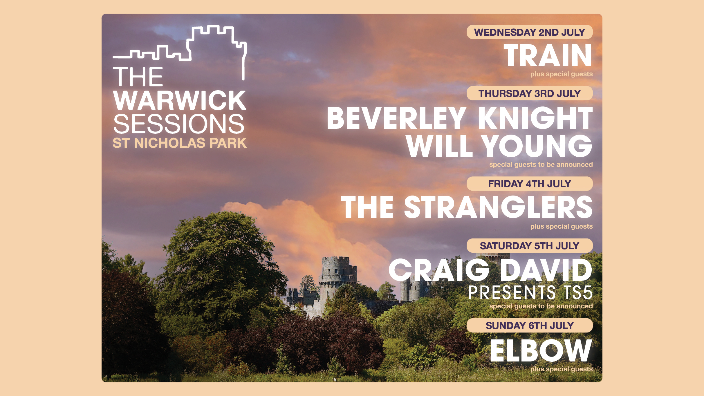 Train - Warwick Sessions