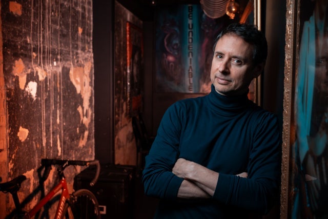 Kyle Dunnigan in London promotional photo for Priority from O2 presale tickets offer