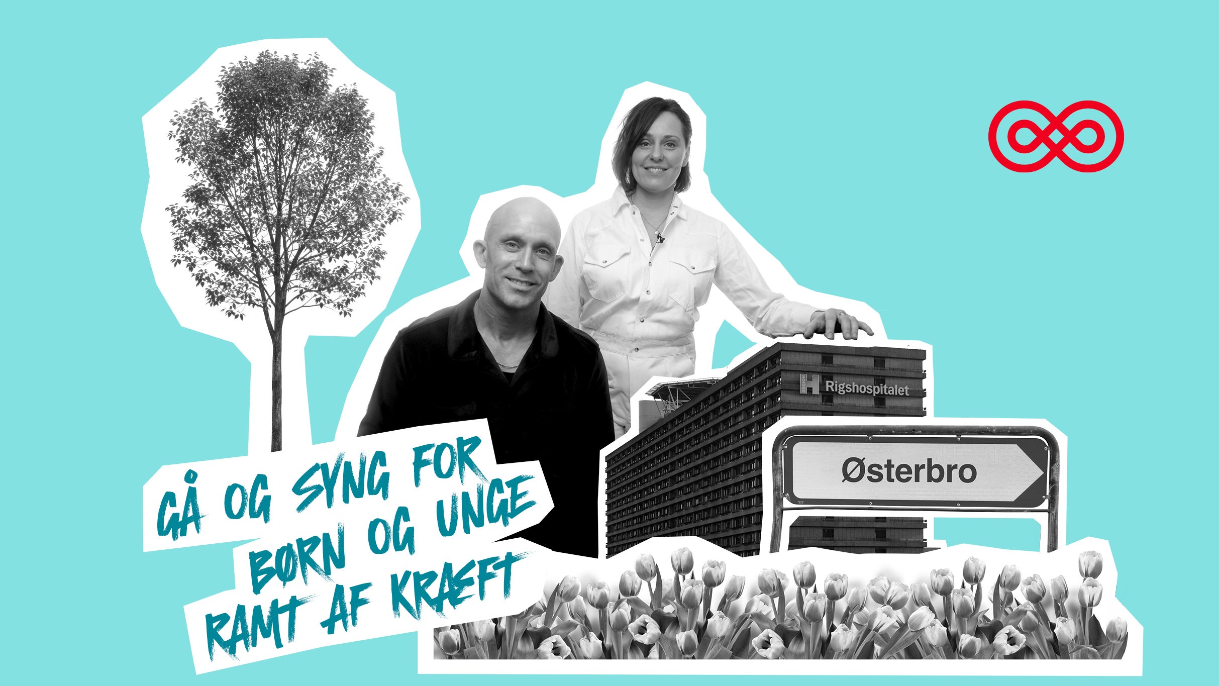 Julie Maria & Rasmus Skov Borring: gå & syng for børn ramt af kræft
