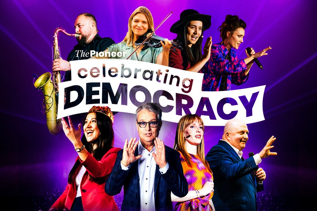 The Pioneer Klartext LIVE Podcast Tour 2025 - Celebrating Democracy show poster