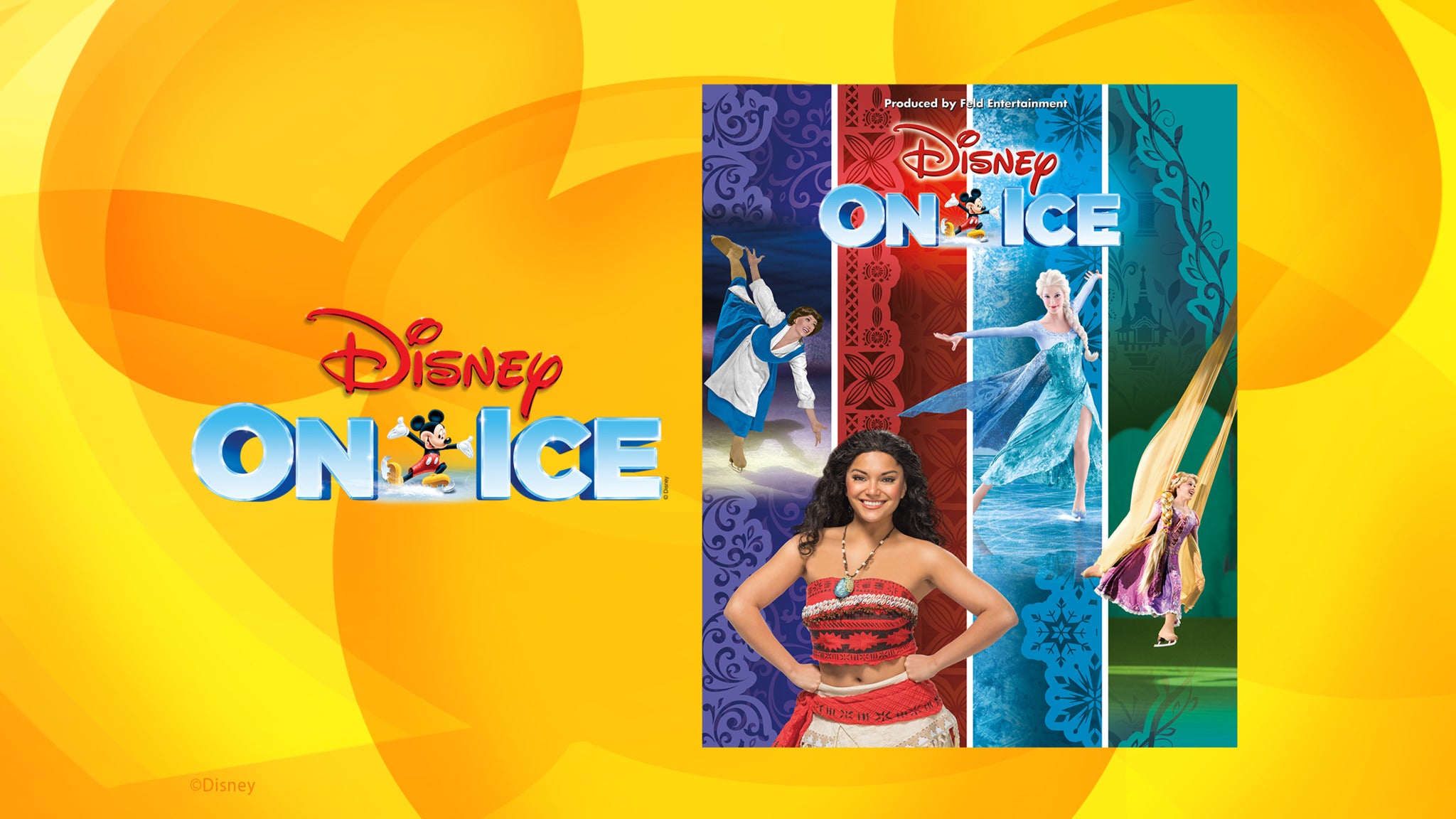 Disney On Ice! Into the Magic Souvenir Program Tickets Event Dates
