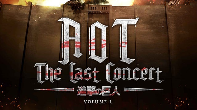 AOT The Last Concert event poster