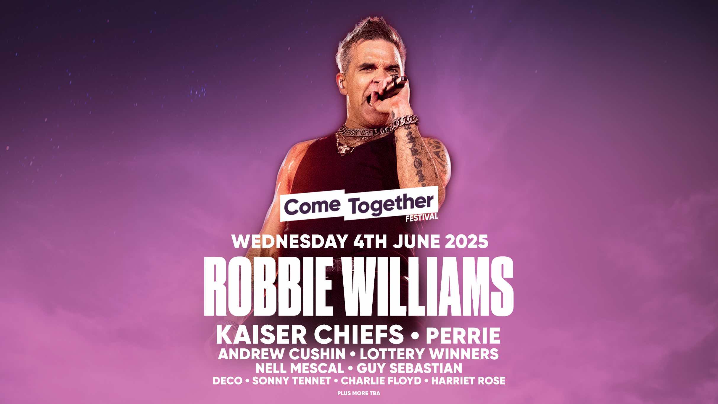 Come Together Festival - Kings of Leon Event Title Pic