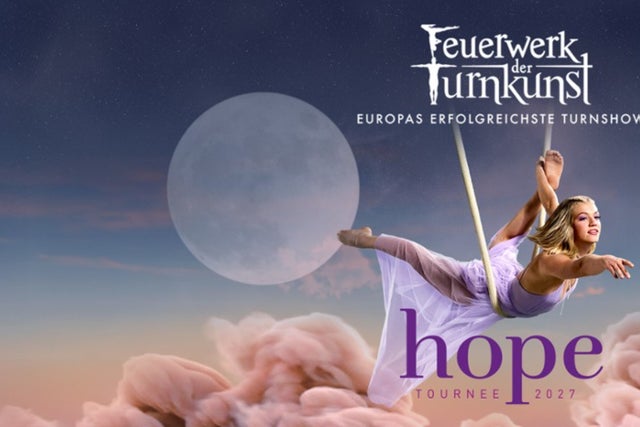 Feuerwerk der Turnkunst: hope