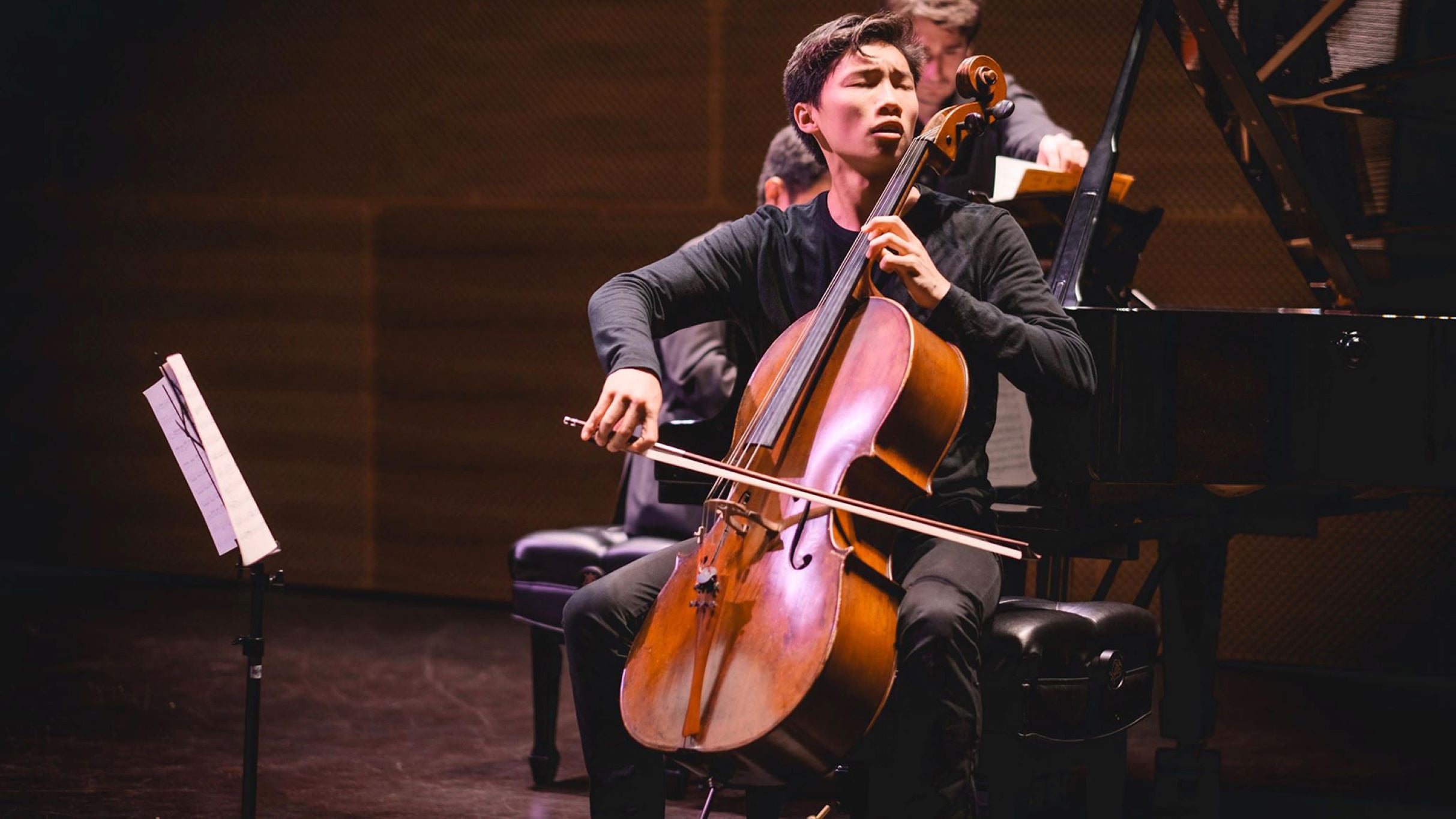 Leland Ko – Cellist, Miami Premier Performance “Volksgeist” at Aventura Arts & Cultural Center – Aventura, FL