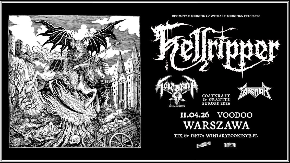 HELLRIPPER "GOATKRAFT & GRANITE" Europe / UK - Tour 2026