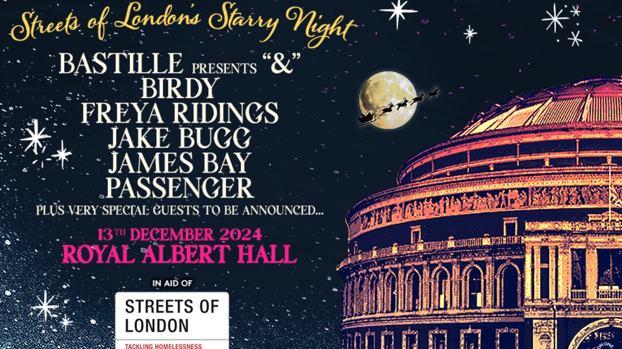 Streets of London's Starry Night, In Aid of Streets of London 