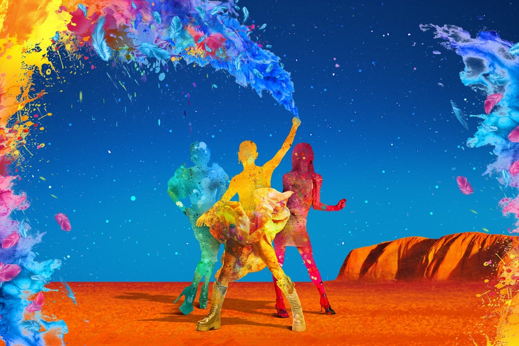 Priscilla Queen of the Desert show poster