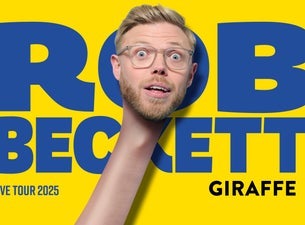 Rob Beckett: Giraffe Seating Plan Edinburgh Playhouse
