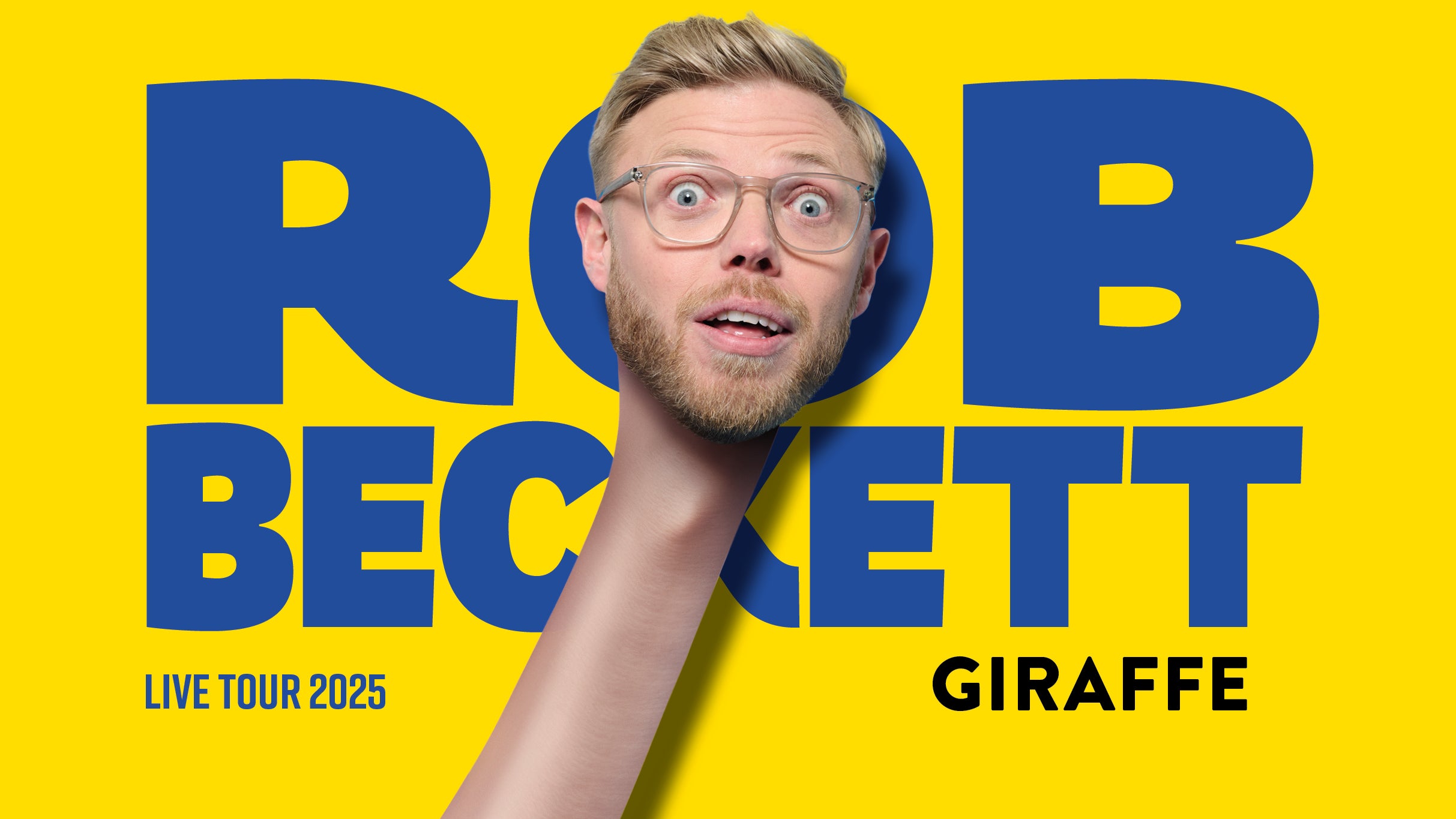 Rob Beckett: Giraffe Event Title Pic