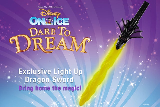 Disney On Ice! Dare to Dream Dragon Sword