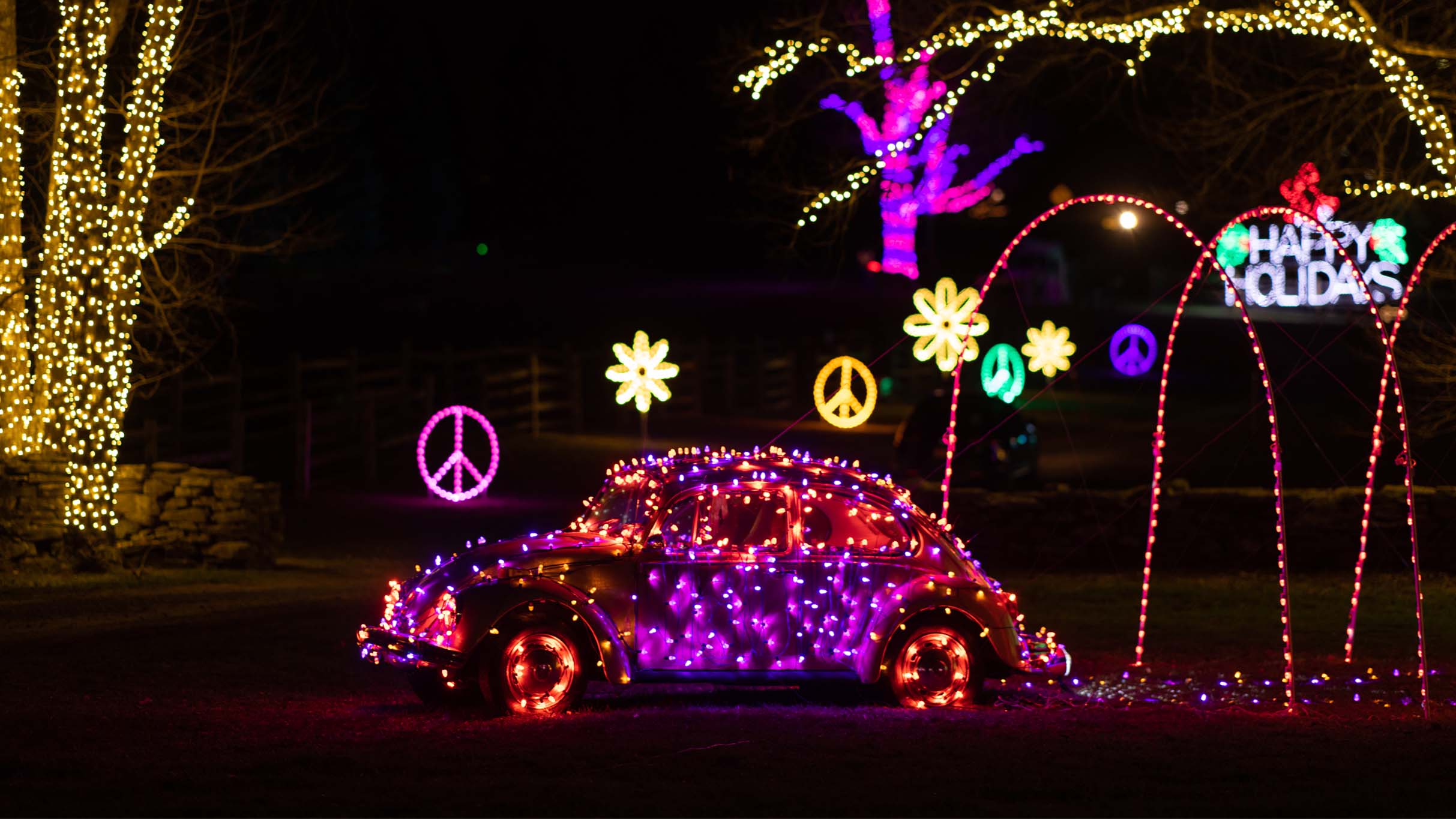 Santa’s Workshop at Peace, Love & Lights at Bethel Woods Center for the Arts – Bethel, NY