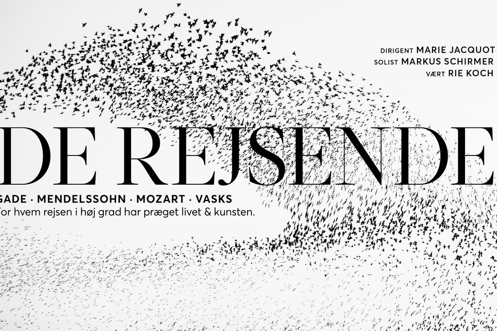 De Rejsende - Gade, Mendelssohn, Mozart, Vasks in France