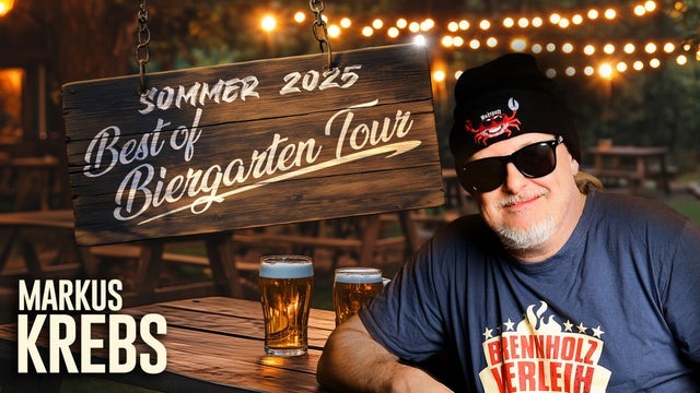 Markus Krebs – Biergarten Tour 2025 – Das Best of in Spatzl Bayrisches Wirtshaus, Münster 07/09/2025