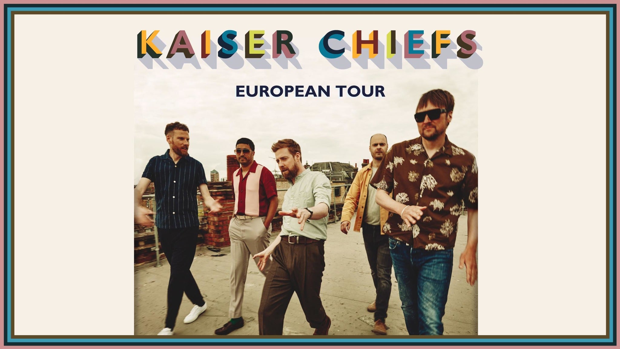 Kaiser Chiefs - Live After Racing Event Title Pic