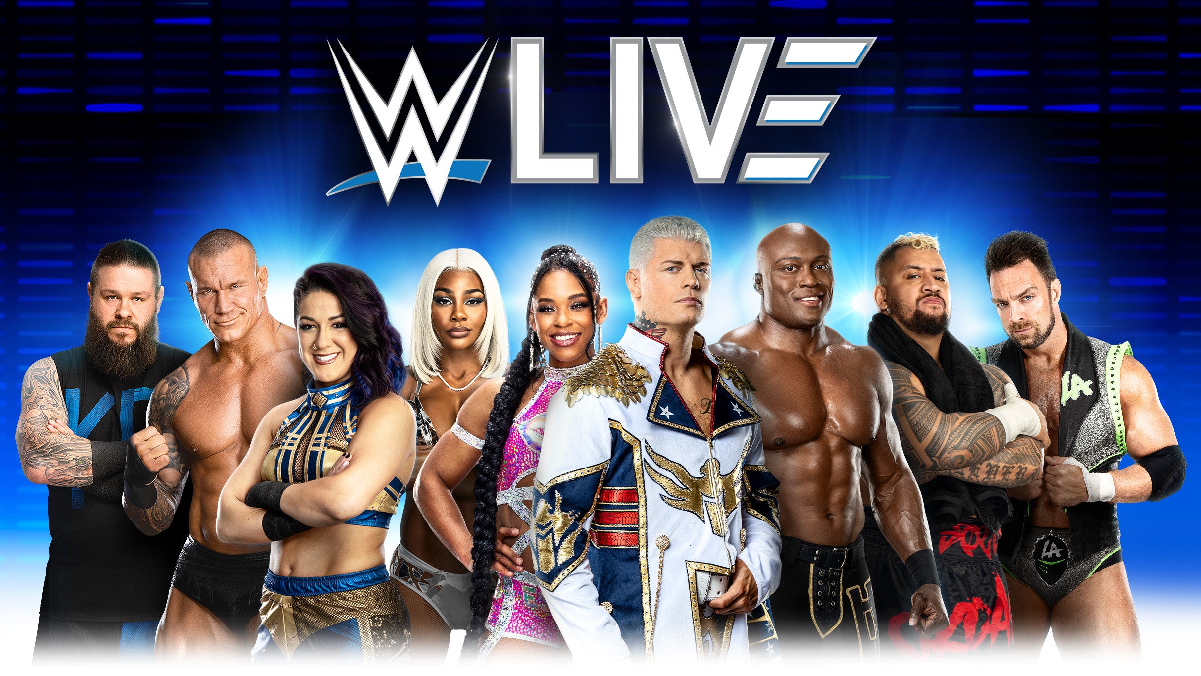 WWE Live Event Title Pic