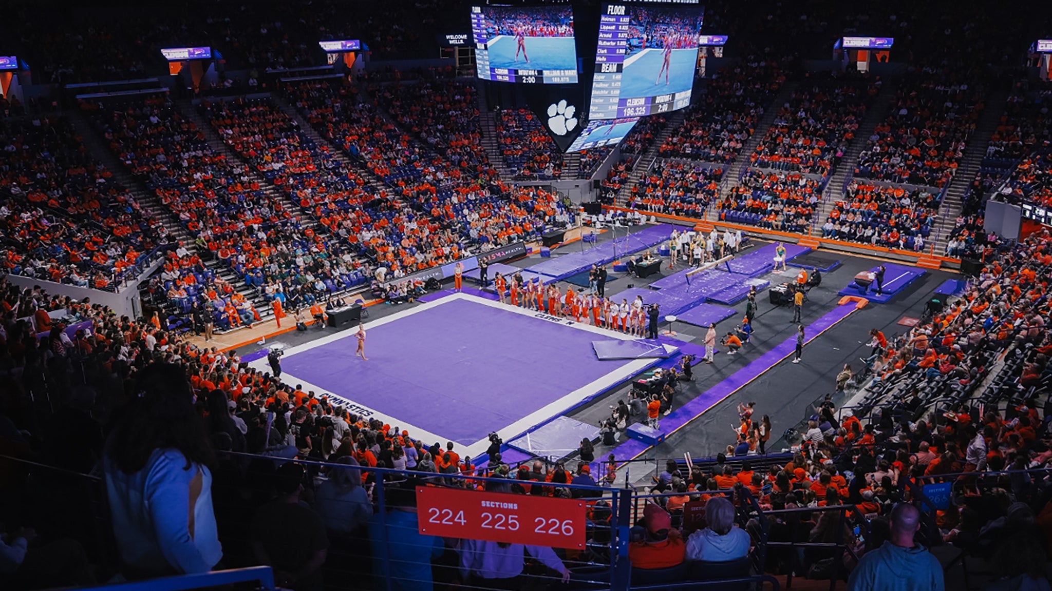Clemson University Tigers Women's Gymnastics vs. North Carolina Gymnastics