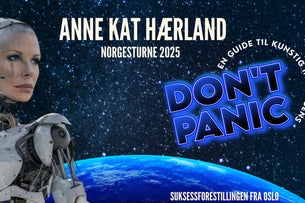 Anne Kat Hærland - Dont panic 2.0 - EKSTRA show poster