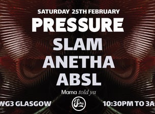 Pressure, 2023-02-25, Glasgow