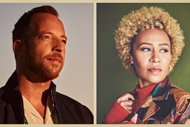 James Morrison & Emeli Sande in Dublin promotional photo for Fan presale tickets offer