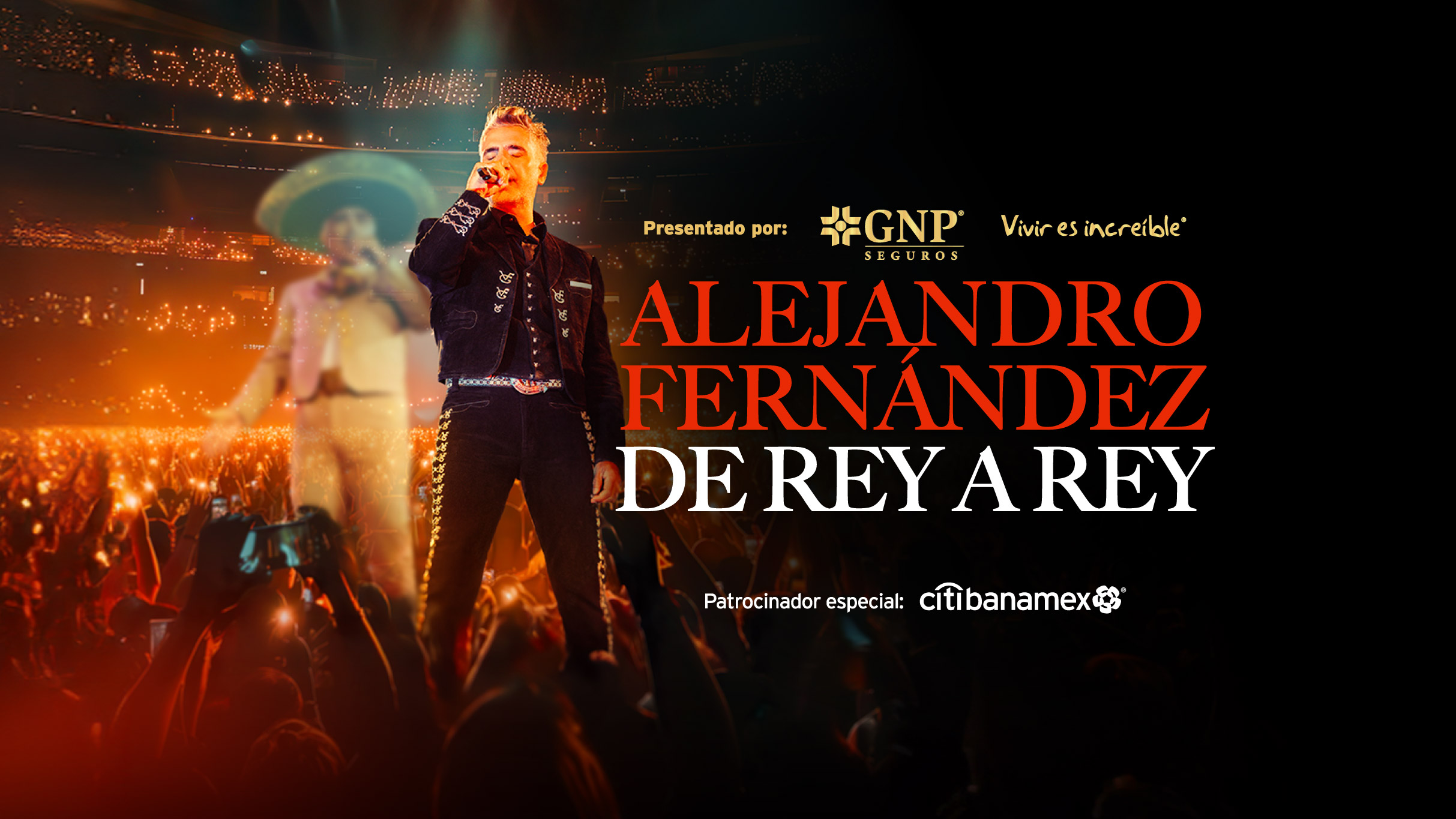 Alejandro Fernandez de Rey a Rey Homenaje a Don Vicente Fernandez