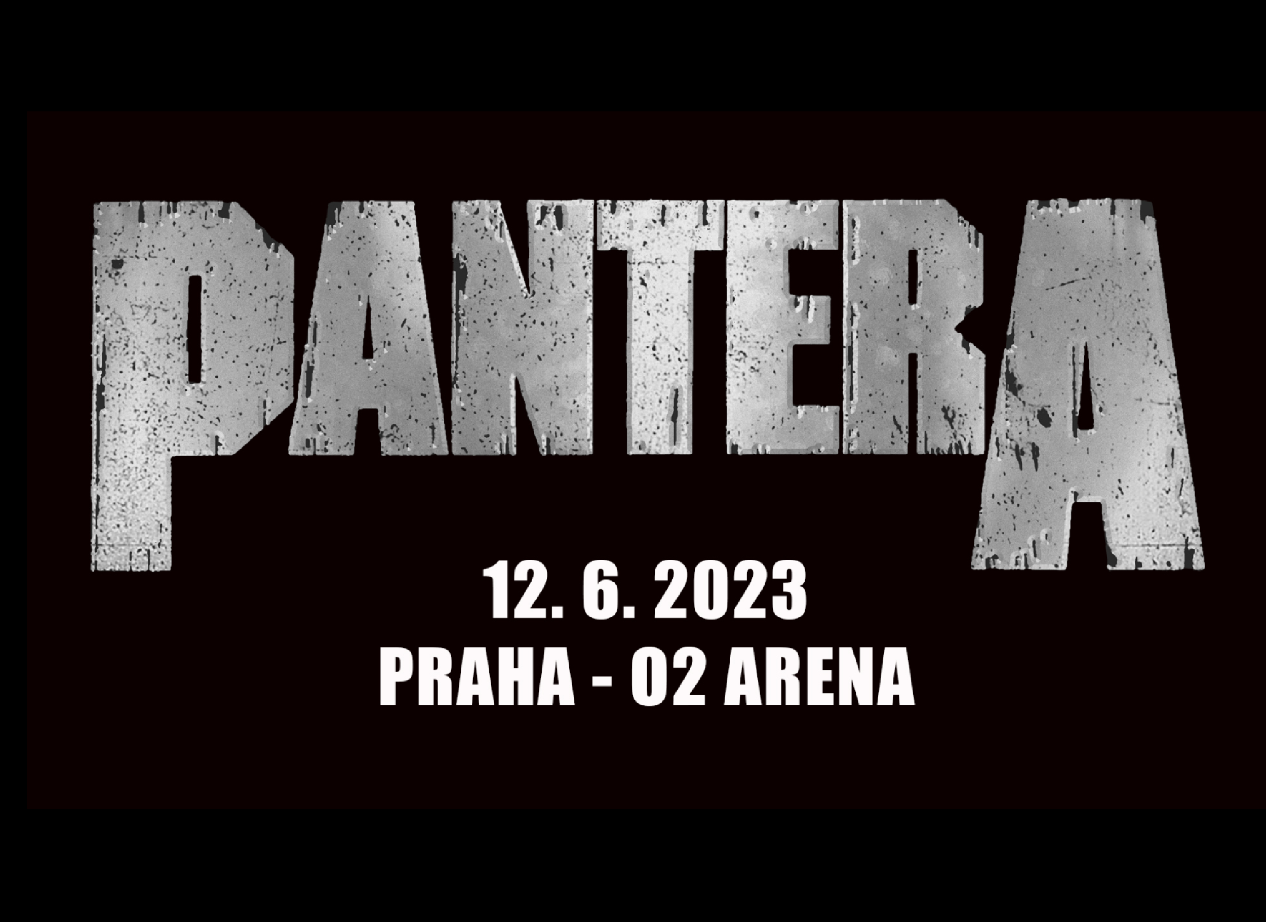 Pantera- koncert Praha O2 arena -O2 arena Praha 9 Českomoravská 2345/17a, Praha 9 19000
