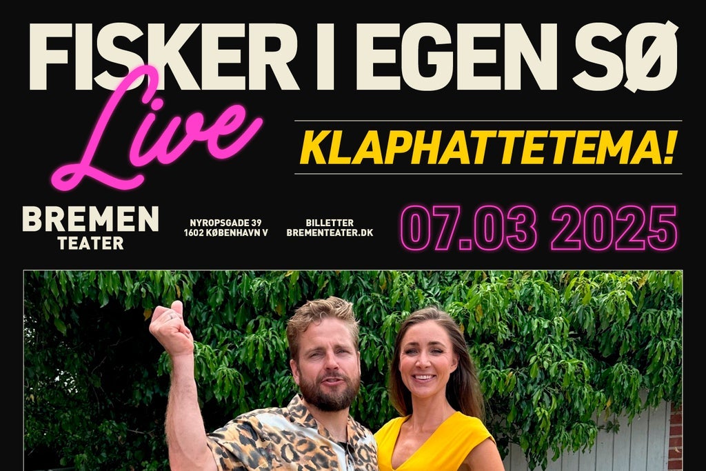 Fisker i egen sø LIVE - Klaphattetema!