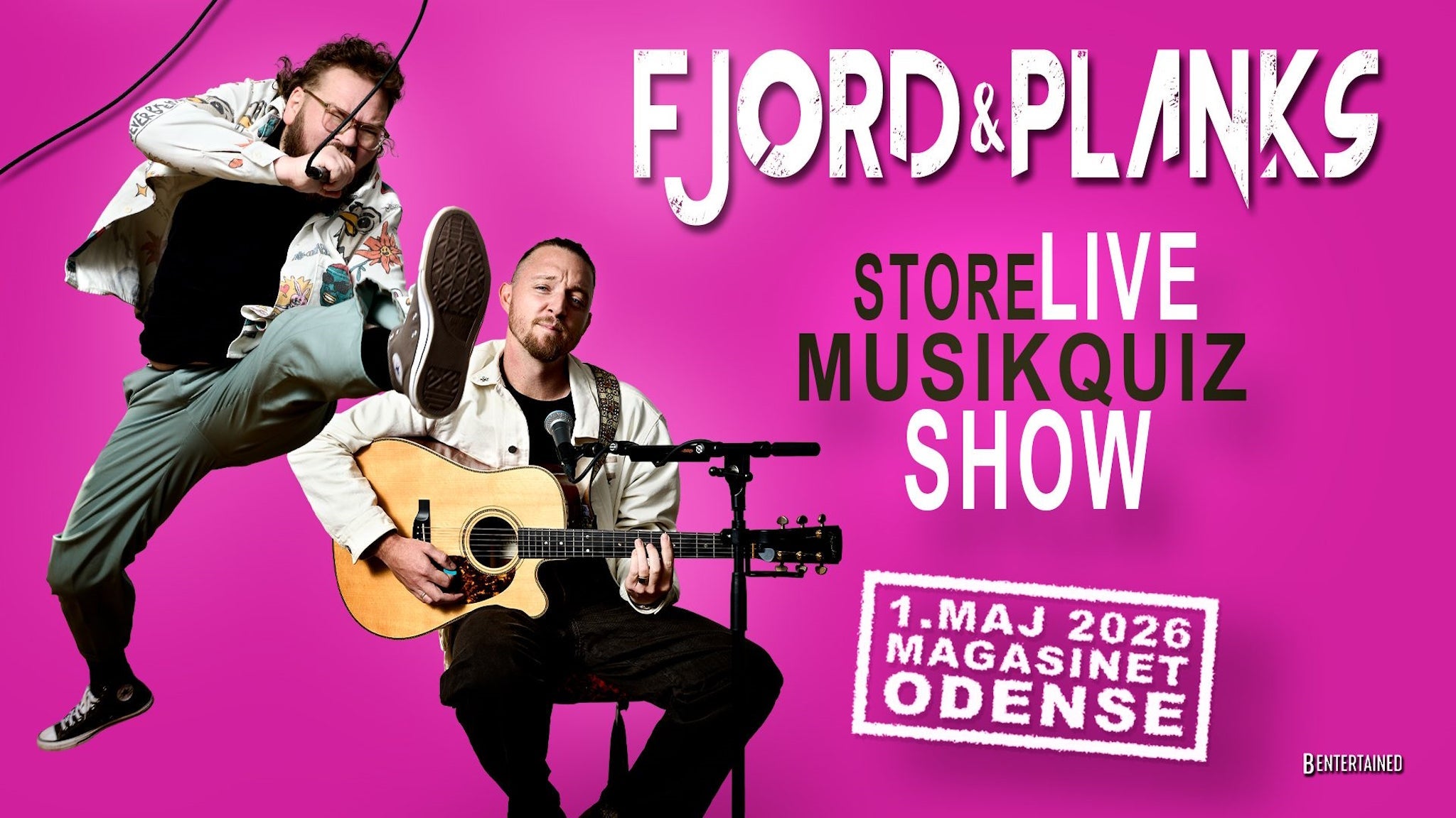 Fjord & Planks Store Live Musikquiz Show – 2026-05-01