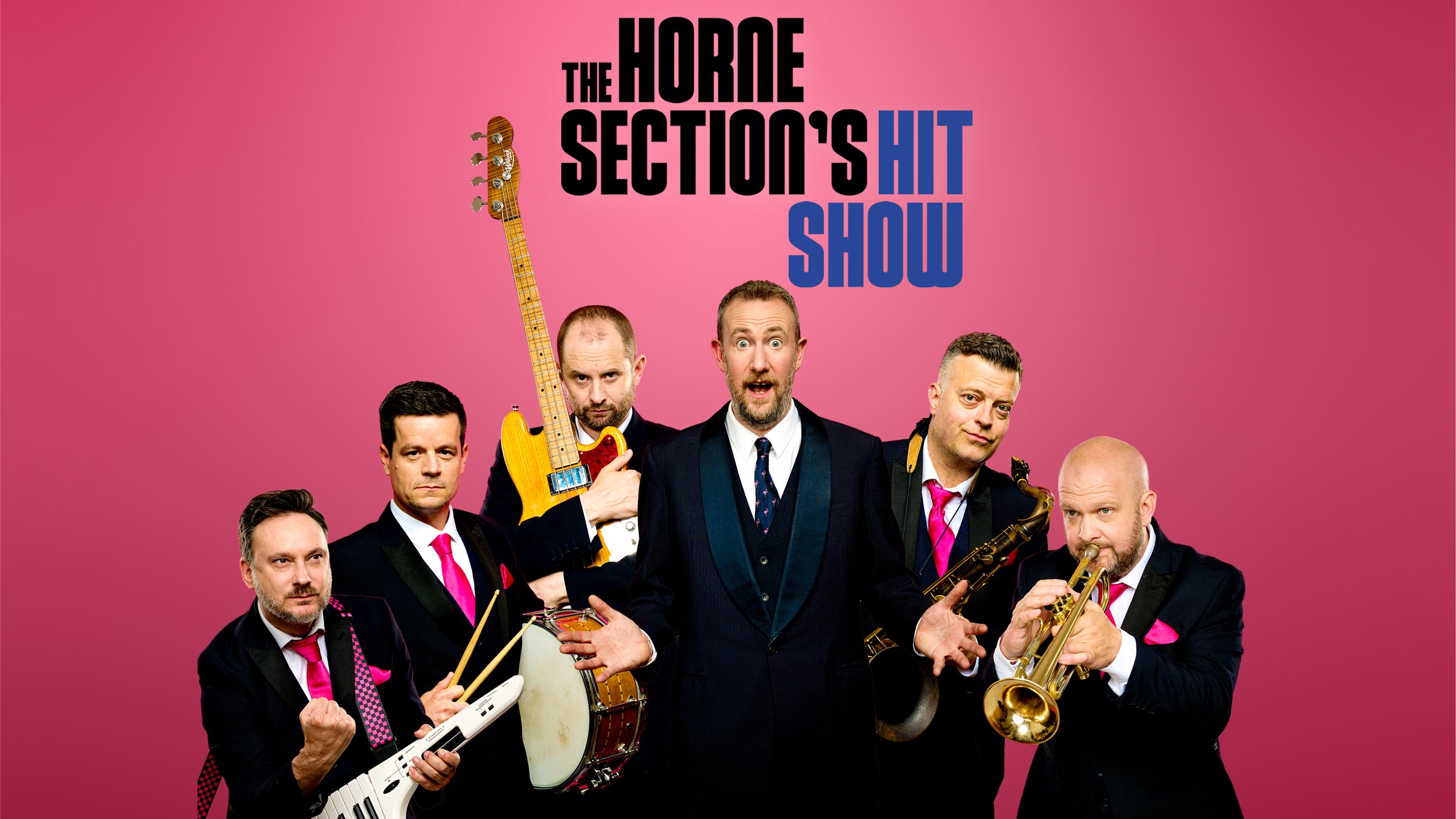 The Horne Section's Hit Show Event Title Pic